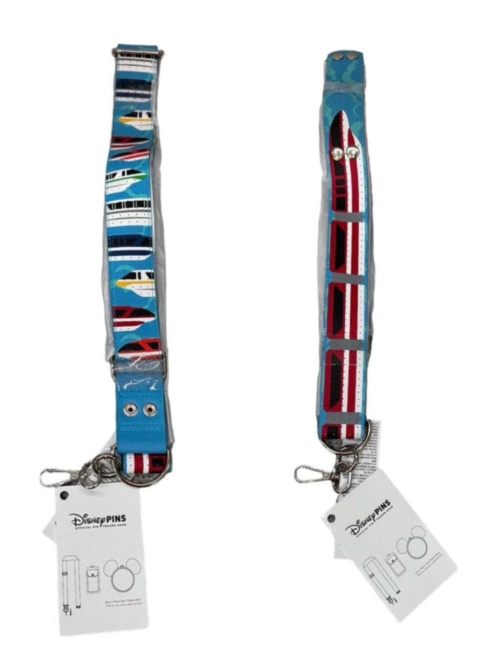 Disney Monorail Pin Trading Display Bag Strap